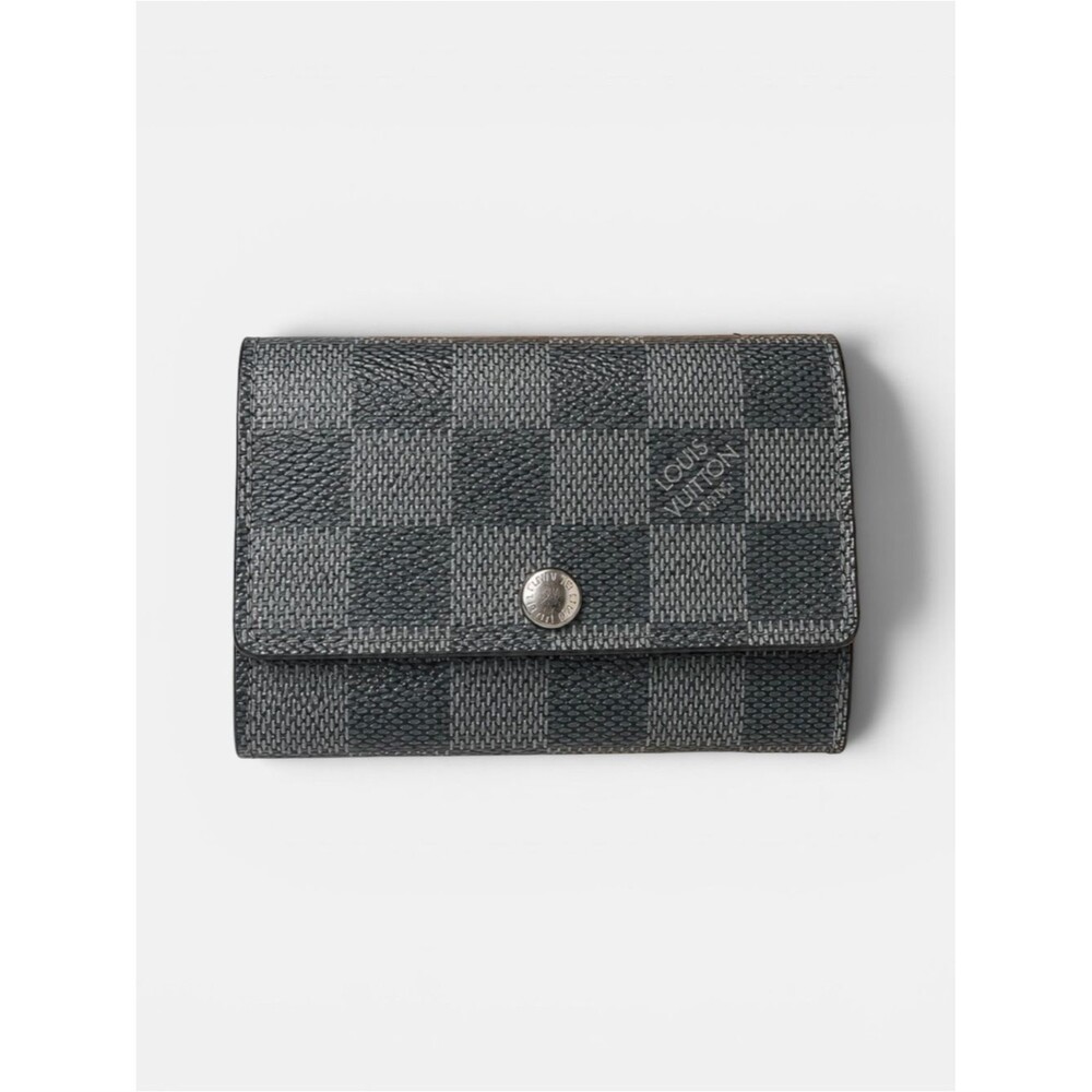 Louis Vuitton Damier Graphite 6-Ring Key Holder w/Box & Dust Bag Quiet Luxury